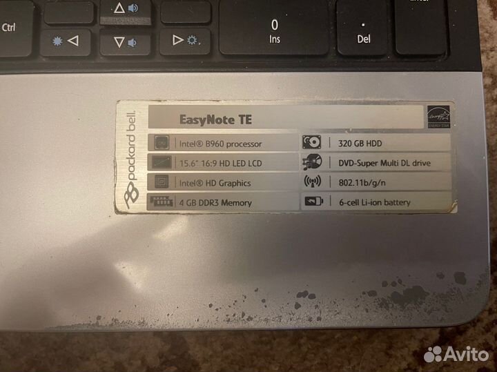 Ноутбуки на запчасти Lenovo и Packard bell