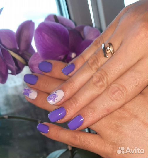 Маникюр с шилаком