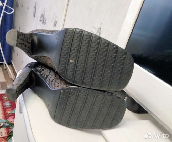 Ботильоны zara 37