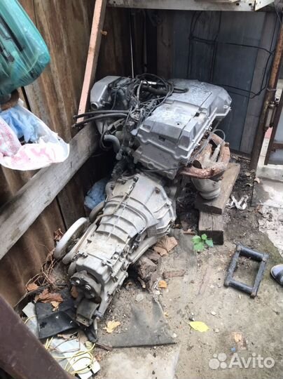 В разборе mercedes с180