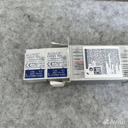 Линзы 1-Day Acuvue Oasys HydraLuxe