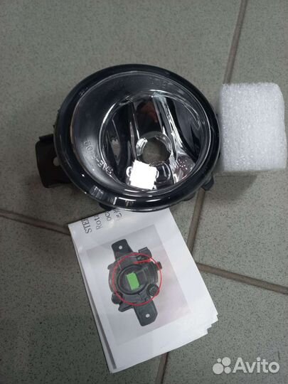 Фара противотуманная правая Nissan Qashqai