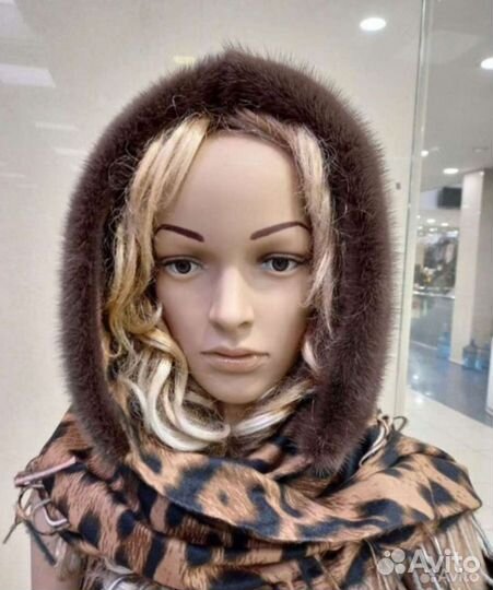 Платок косынка кашемир с норкой