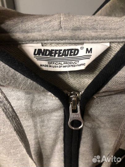 Толстовка на молнии undefeated