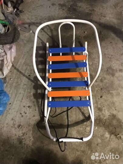 Детские зимние санки