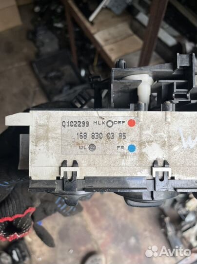 Блок управления печкой mercedes w168