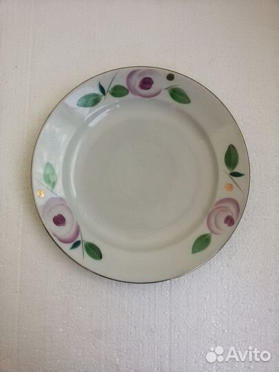 Блюдо фарфоровое Барановский фз СССР