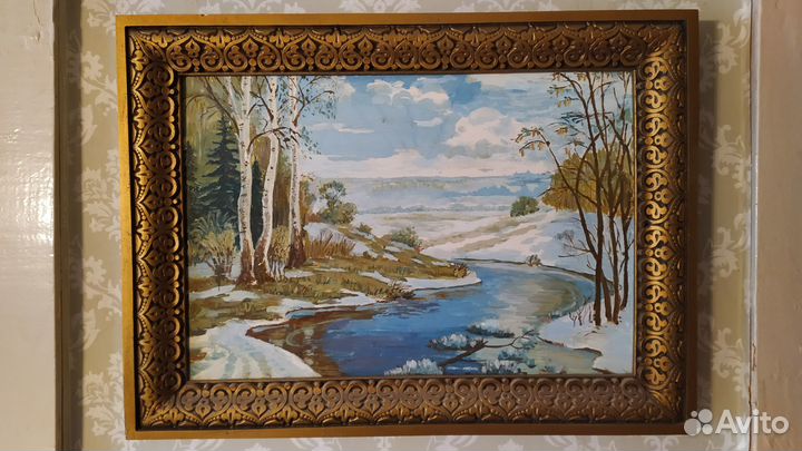 Картины маслом на холсте большая репродукции