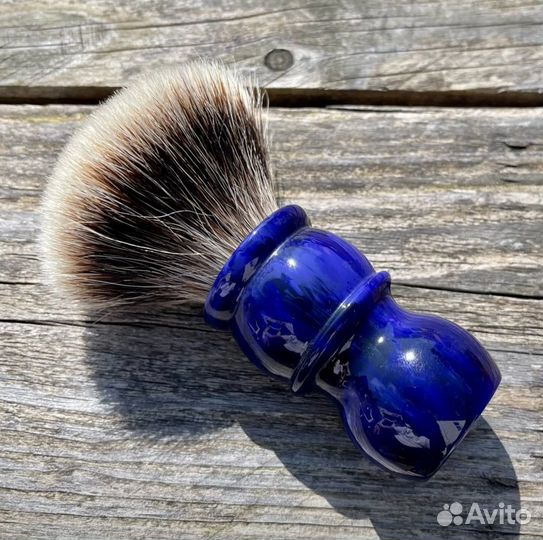 Помазок барсук Yaqi для бритья бритвенным станком