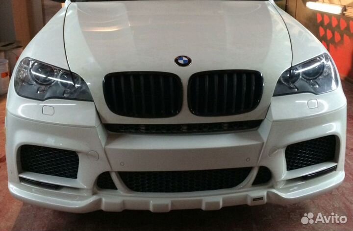 Бампер под штатные крылья Hamann BMW X5 E70