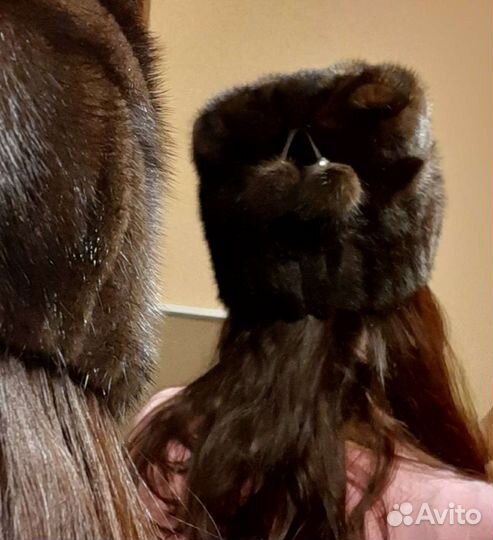 Шапка норковая новая