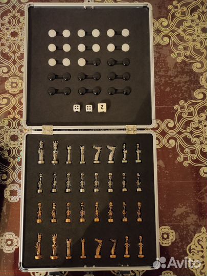 Шахматы+шашки+нарды