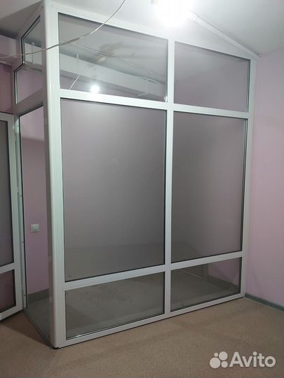 Алюминиевые перегородки бу