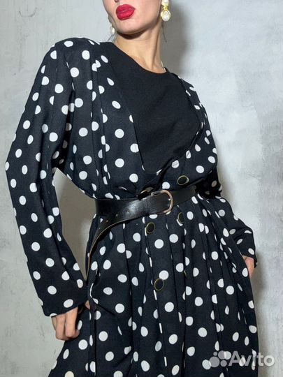 Платье в горох