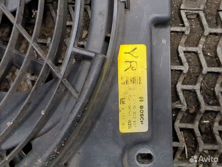 Вентилятор радиатора Opel Zafira A, 2002