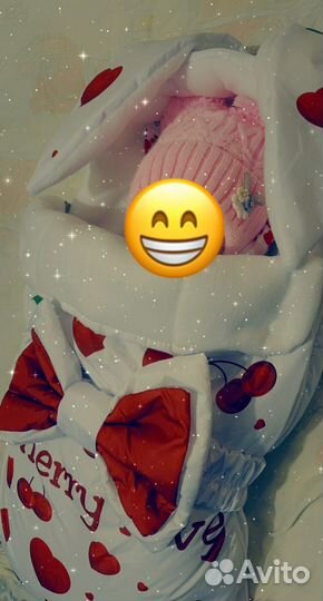 Конверт на выписку для девочки