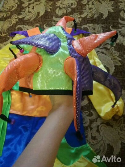 Костюм Петрушки скомороха детский