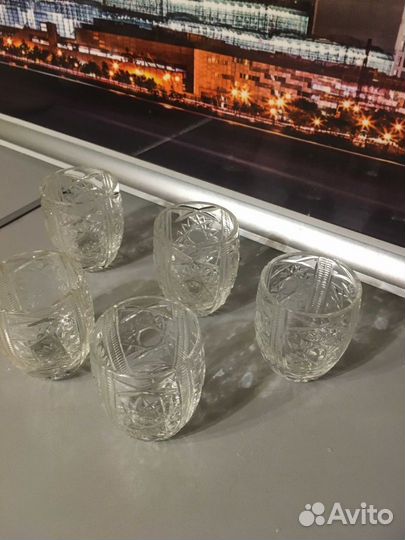 Хрустальные стопки