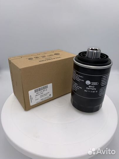 Фильтр масляный skoda octavia