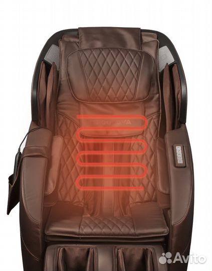 Массажное кресло Ergonova Organic 3 Espresso Brown