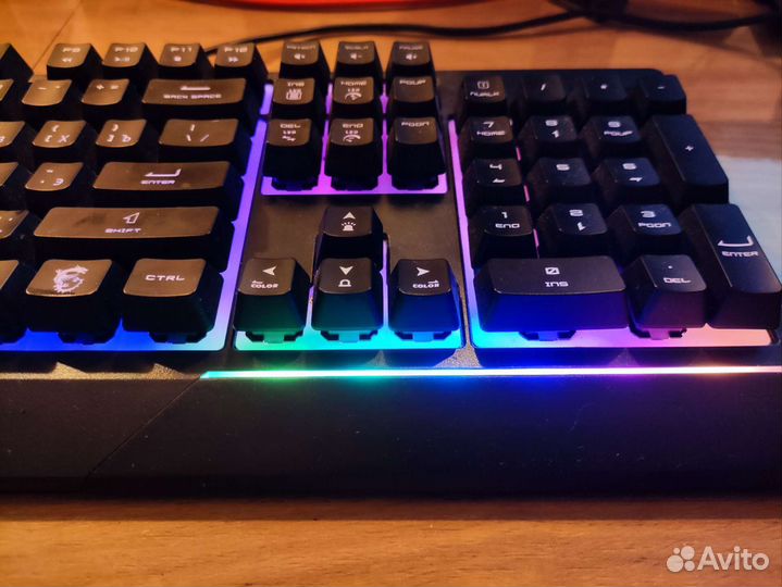 Клавиатура игровая MSI Vigor GK30