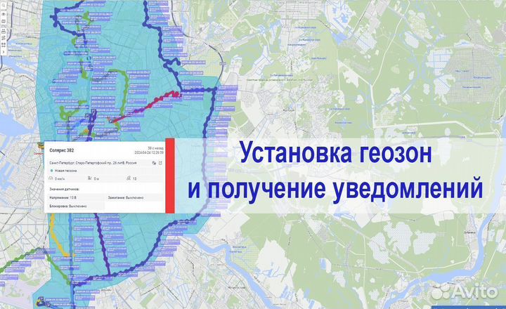 Установка автотрекера на автотранспорт