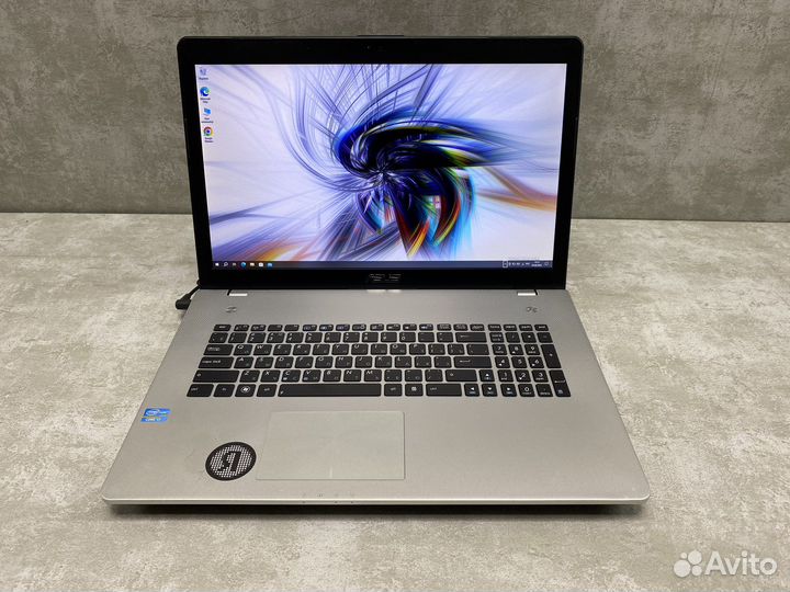 Мощный ноутбук i7 12gb ssd full HD 17,3