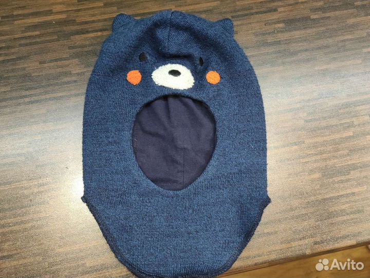 Шапка шлем для мальчика lassie 46 см