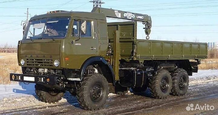 Манипулятор камаз Вездеход