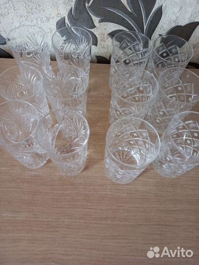 Хрустальные стаканы