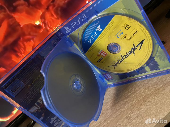 Cyberpunk 2077 ps4 диск