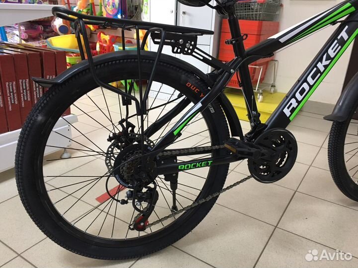 Велосипед горный 24д rocket размер рамы 14