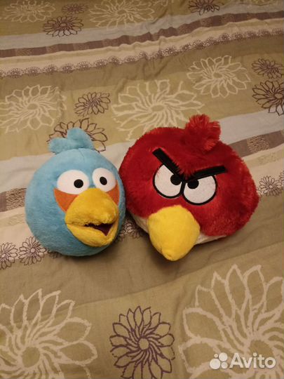 Angry Birds игрушки мягкие большие