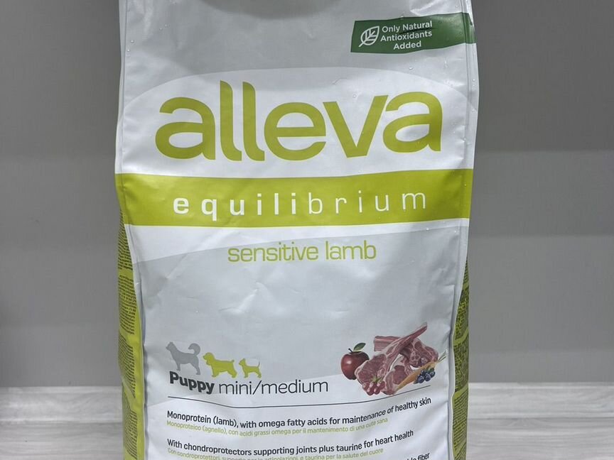 Корм для собак alleva equilibrium lamb 2kg