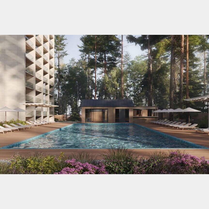 Апартаменты-студия, 50,7 м², 12/12 эт.