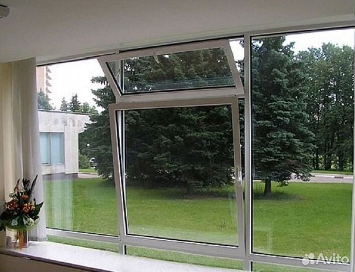 Алюминиевые окна раздвижные