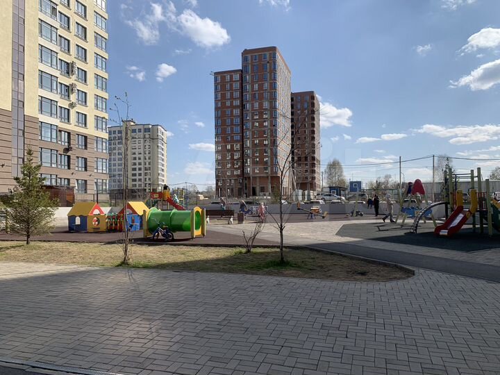 Своб. планировка, 55,4 м², 12/14 эт.