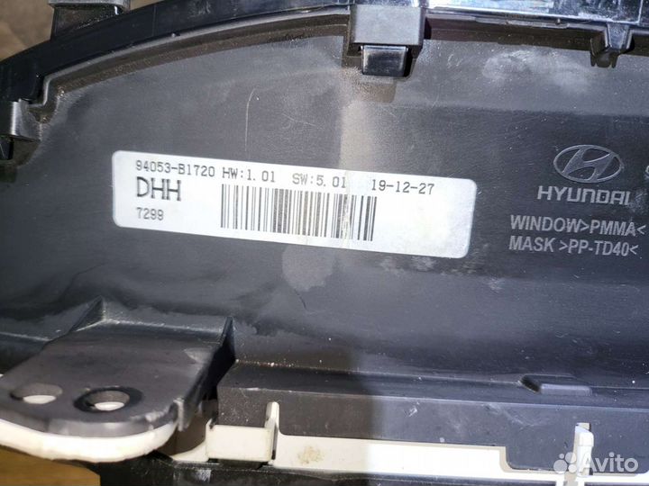 Приборная панель приборов 2.0T Genesis G80 2019