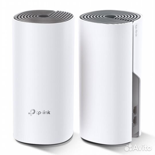 Домашняя Mesh Wi-Fi система TP-Link Deco E4 (2 шт)