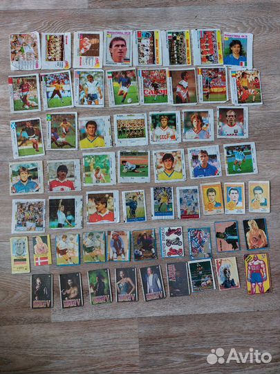 Вкладыши от жвачек 90 х