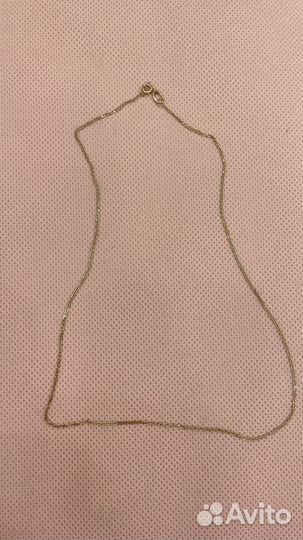 Цепь золотая женская