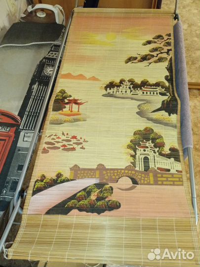 Декоративное настенное панно из бамбука (вроде)