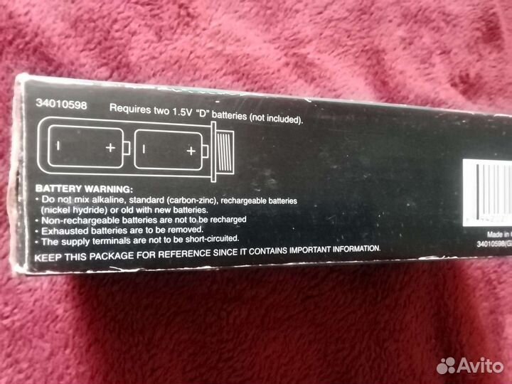 Массажёр на батарейках