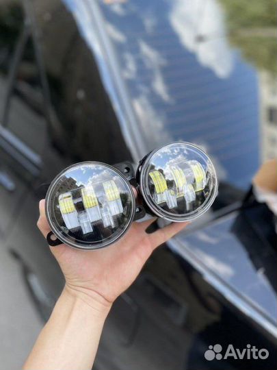 Туманки Led универсальные 50W Nissan/Renault/Lada