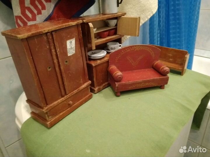 Кукольная мебель +Игрушки СССР