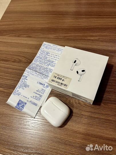 Airpods 3 Ростест, Гарантия, Чек, Оригинал