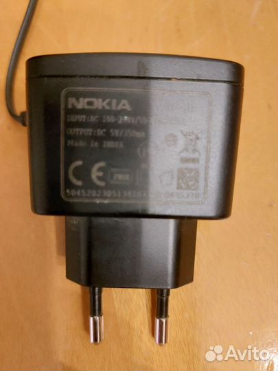 Зарядное устройство Nokia