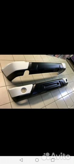 Бампер Niva Urban в цвет белое облако