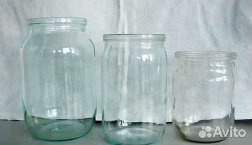 Банки стеклянные 0,5 л., 0,7 л