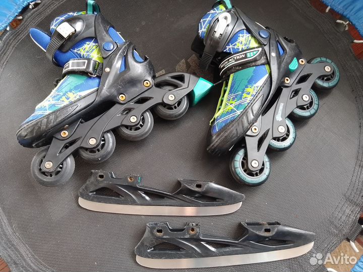 Ролики-коньки 37-40 раздвижные